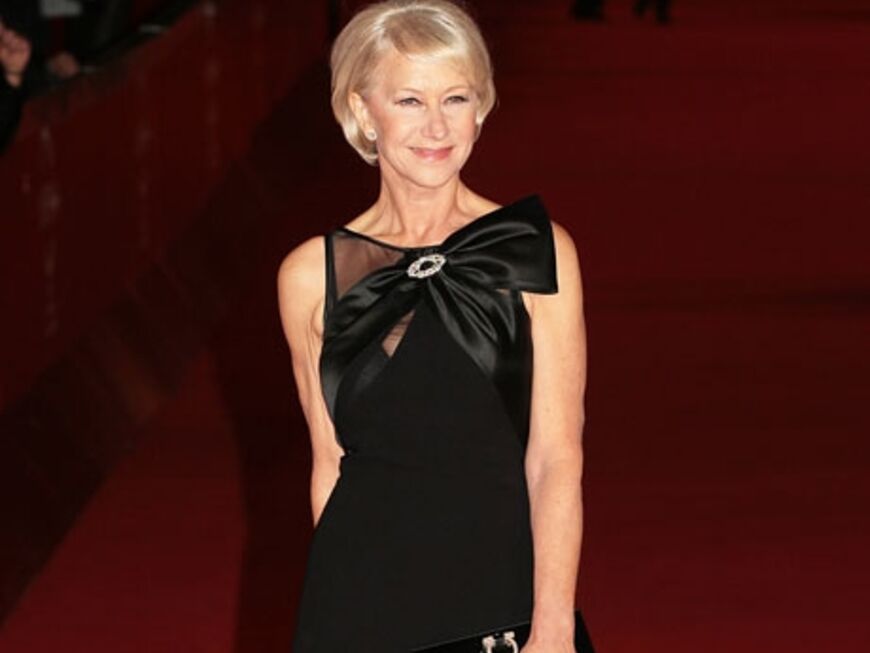 Die britische Schauspielerin und Oscarpreisträgerin Helen Mirren stellte ihren neuen Film "The Last Station" vor ...