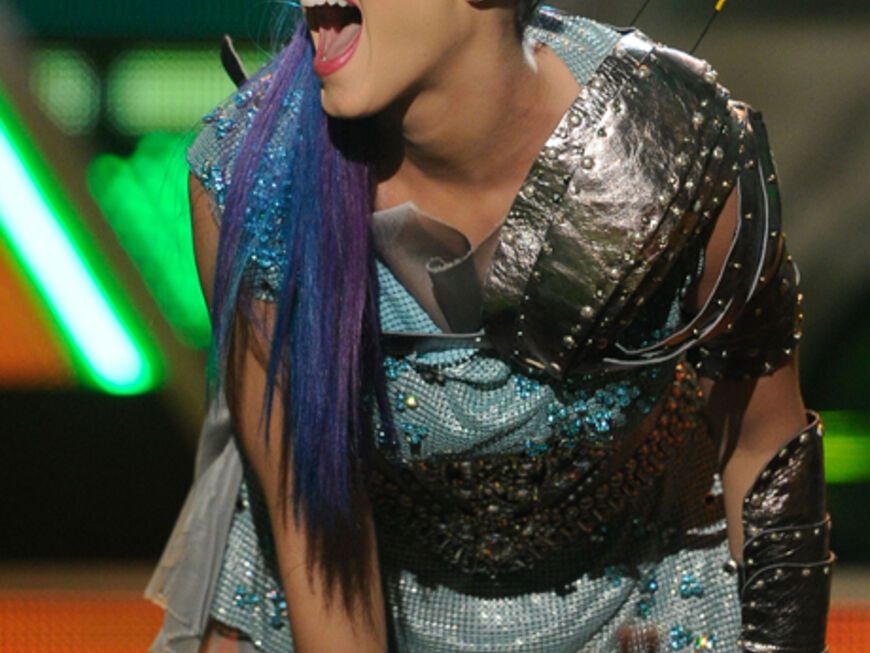 Katy Perry hatte Grund zur Freude. Sie wurde für ihre Synchronsstimme in "Die Schlümpfe" ausgezeichnet