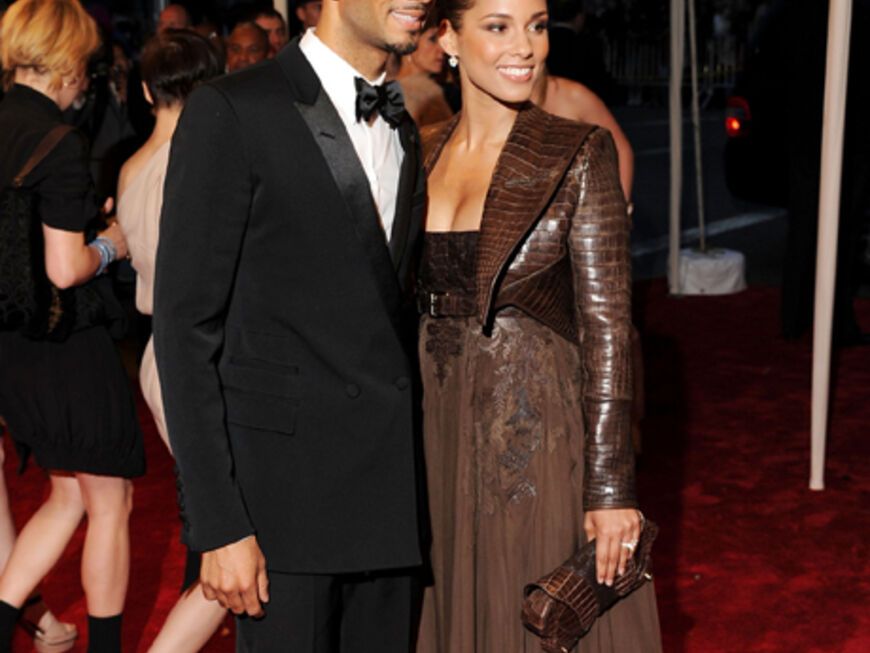 Alicia Keys mit Ehemann Swizz Beatz