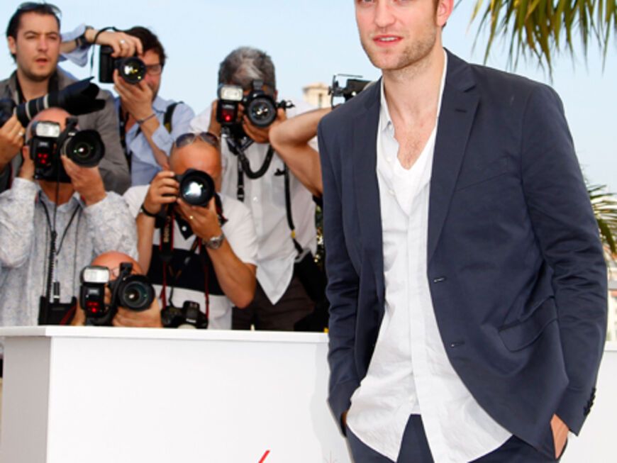 "Twilight"-Star Robert Pattinson in Cannes