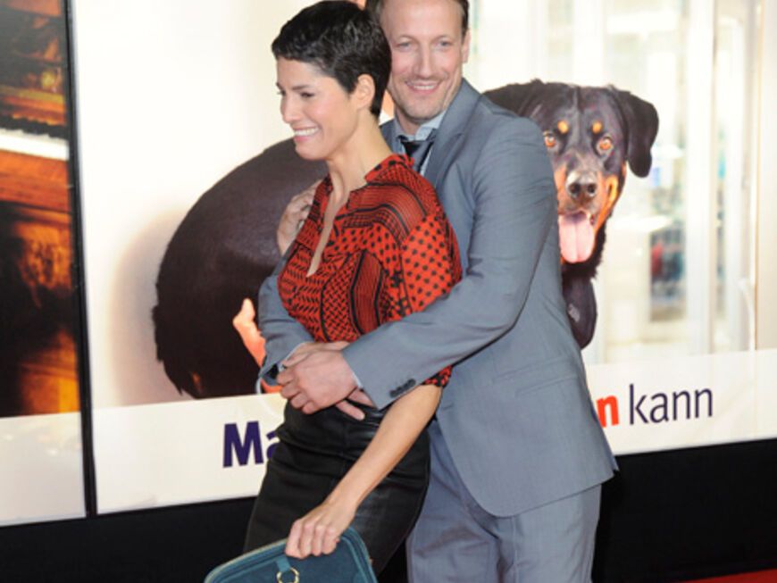 Am Dienstag, 9. Oktober 2012, feierten Jasmin Gerat und Wotan Wilke Möhring die deutsche Kinokomödie "Mann tut was Mann kann". Und diese Promis feierten mit