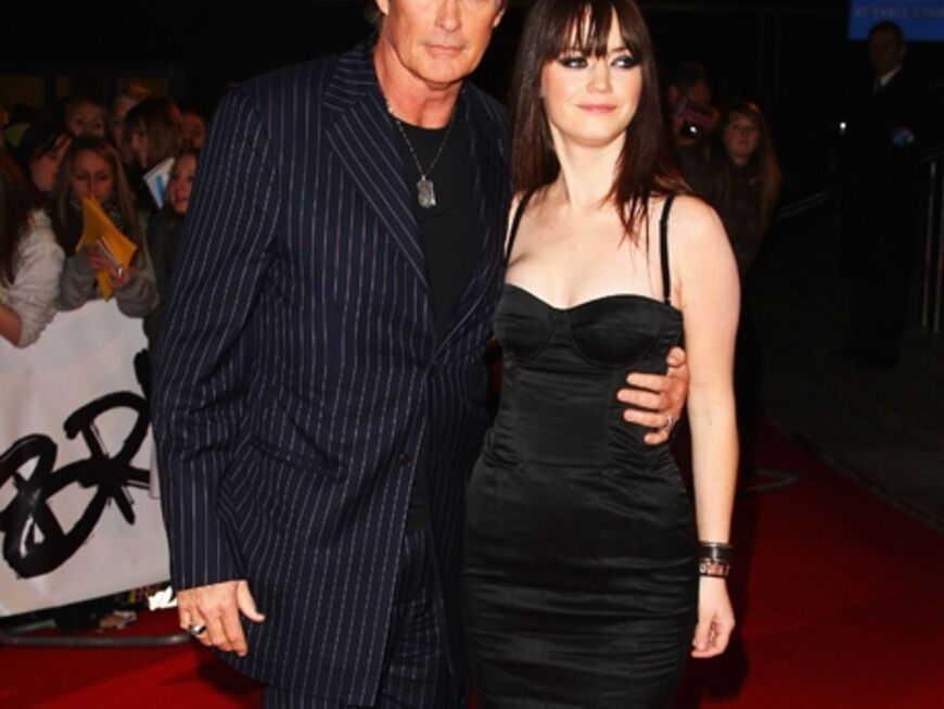 US-Schauspieler David Hasselhoff erschien mit seiner Tochter Taylor Ann