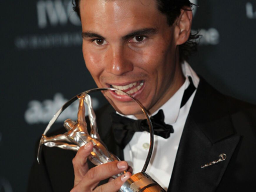 Gratulation! Rafael Nadal wurde zum Welt-Sportler des Jahres geehrt