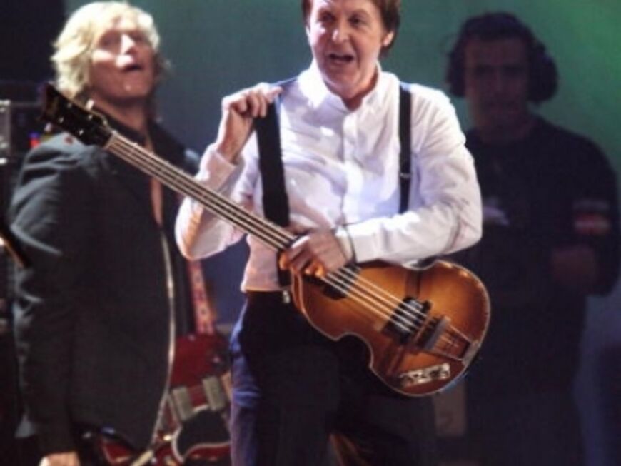 Paul McCartney sorgte für Begeisterung mit Songs wie "Hey Jude"