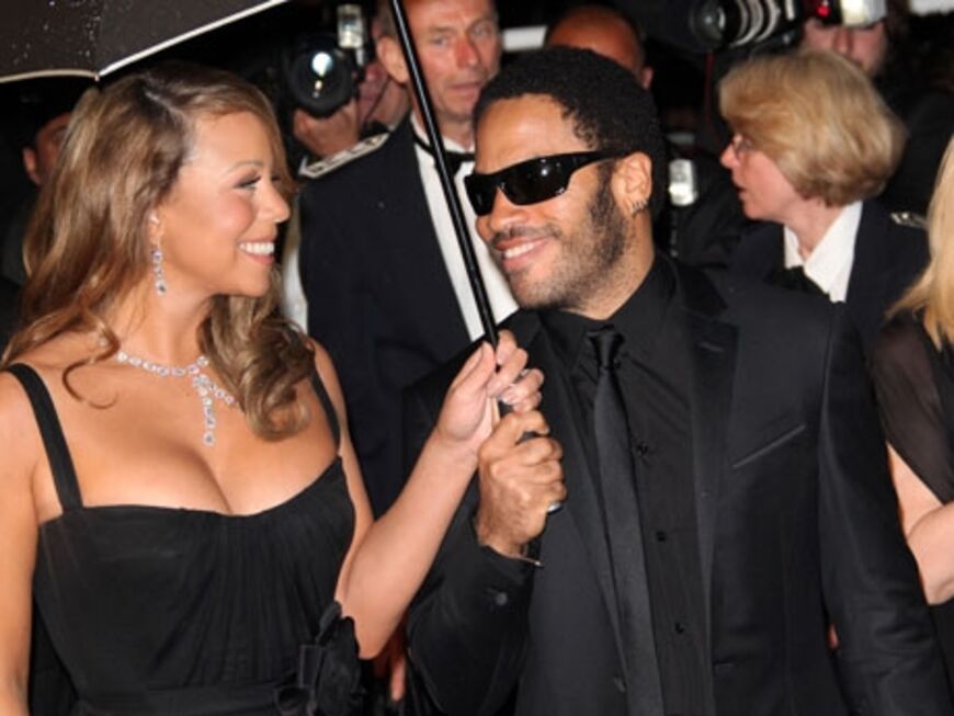 Mariah Carey und Lenny Kravitz 