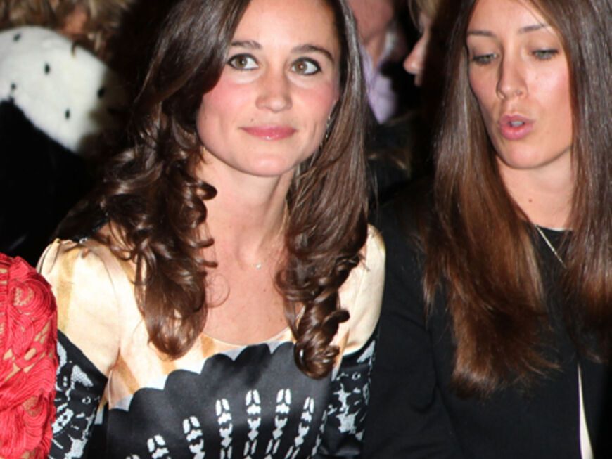 Hoher Besuch: Pippa Middleton in der Front-Row bei Temperly