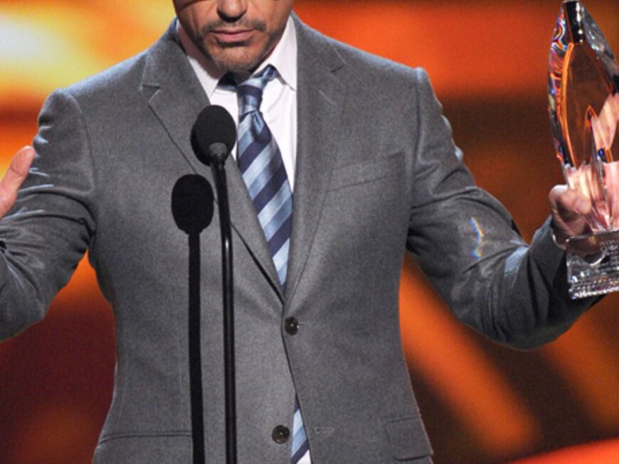 Er ist und bleibt Mr. Cool: Hollywood-Star Robert Downey Jr. wurde zum beliebtesten Schauspieler in einem Film gekürt