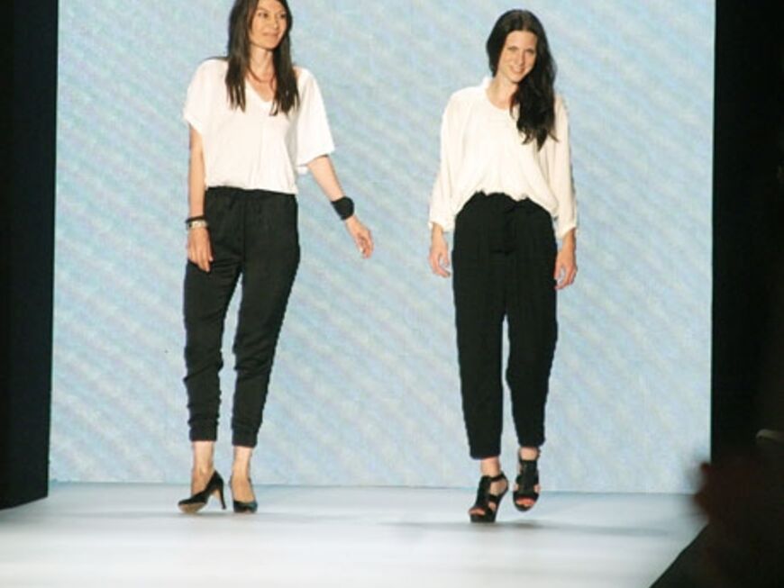 Johanna Kühl und Alexandra Fischer-Röhler sind die jungen Designerinnen des Labels "Kaviar Gauche"