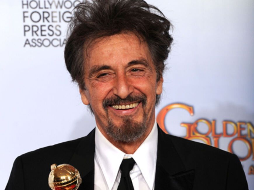 Al Pacino durfte den Preis als "Bester Darsteller in einer Mini-Serie für "You Don't Know Jack" mit nach Hause nehmen