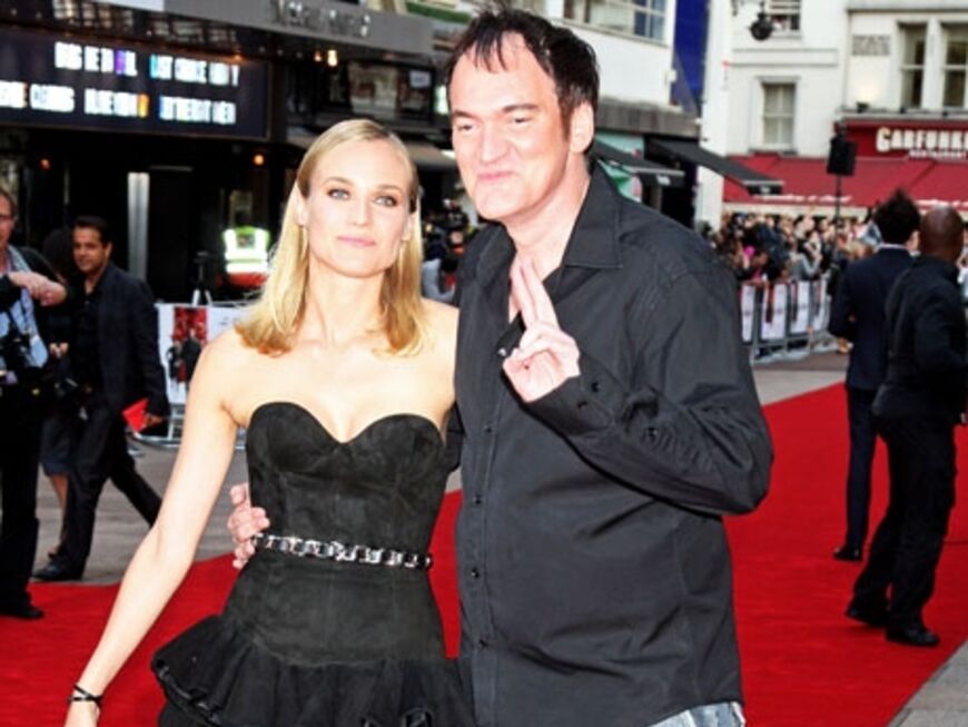 Quentin Tarantino und Diane Kruger 