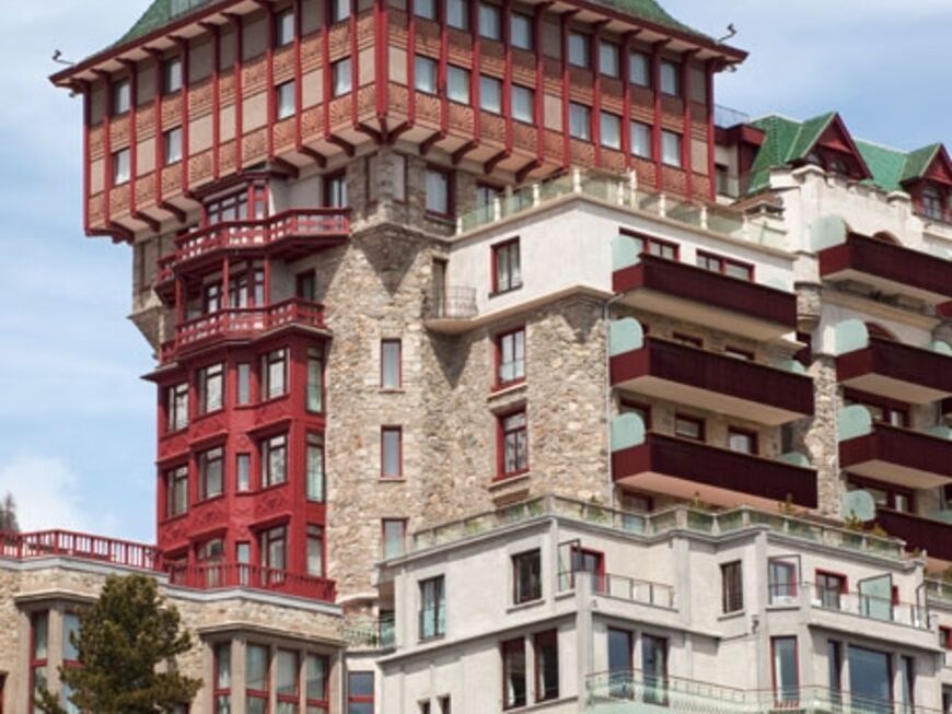 Das Luxushotel Badrutts Palace in St. Moritz. Hier soll das Hochzeitsbankett stattfinden