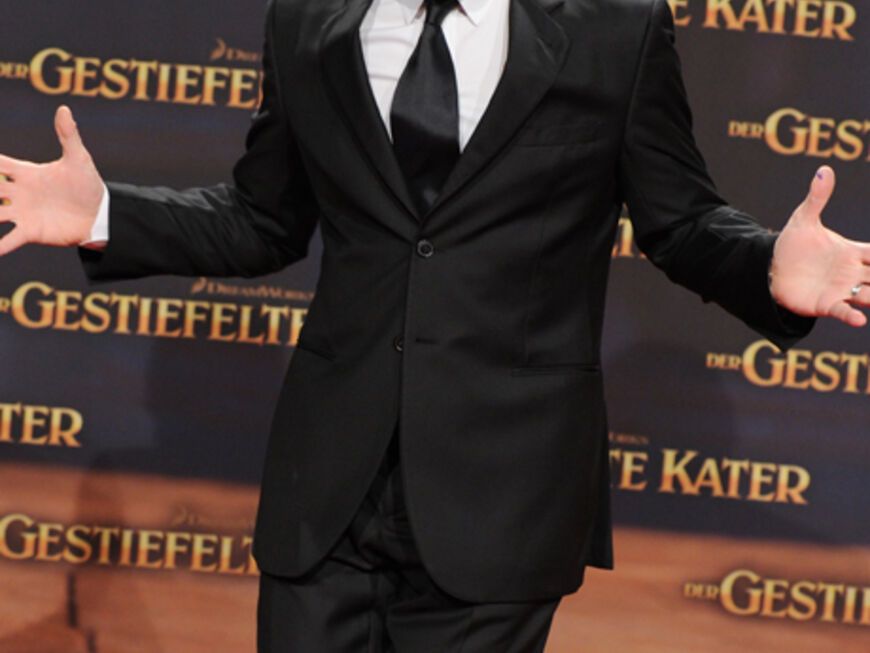 Versprühte gute Laune und spanisches Temperament: Hollywood-Star Antonio Banderas