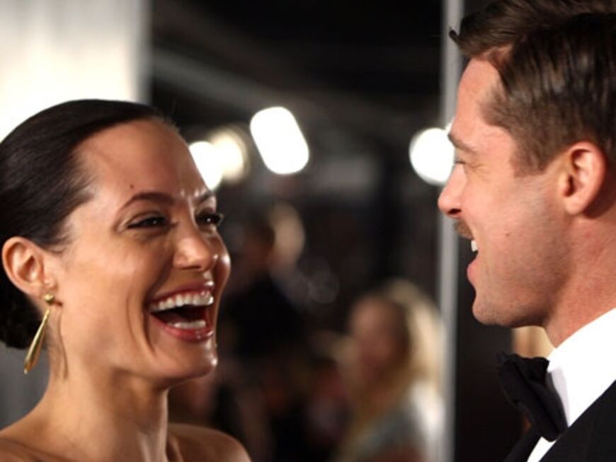 So verliebt: Angelina Jolie und Brad Pitt