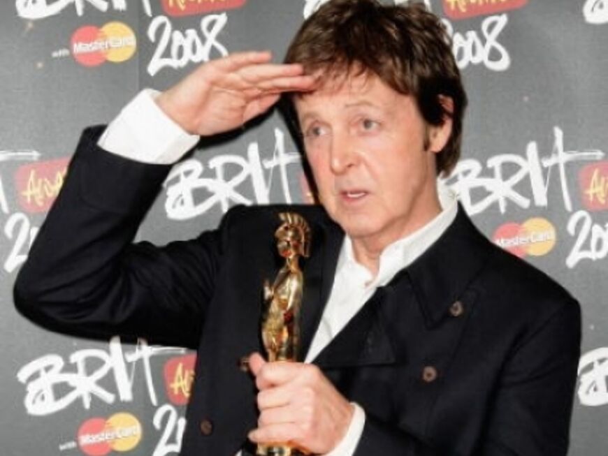 Der Preis für sein Lebenswerk erhielt Sir Paul McCartney
