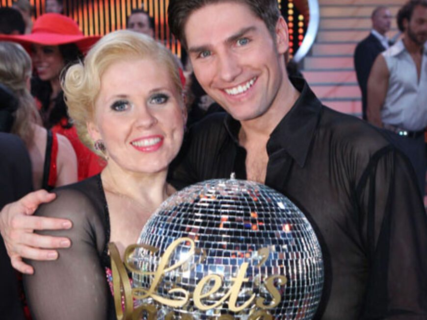 Das ist das Sieger-Paar von "Let's Dance 2011": Maite Kelly und Christian Polanc konnten sich gegen neun weitere Paare durchsetzen! Glückwunsch!