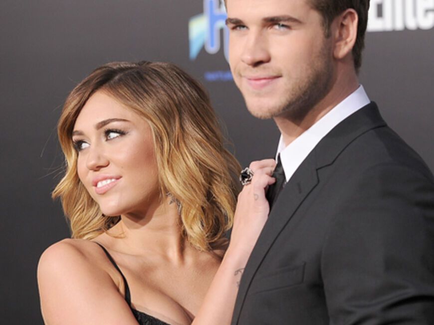 In den USA ist "The Hunger Games" bereits ein riesiger Kino-Erfolg. Am Montag, 12.3.,´  feierte die Buchverfilmung in Los Angeles Premiere. Teenie-Star Miley Cyrus begleitete ihren Freund und Film-Star Liam Hemsworth