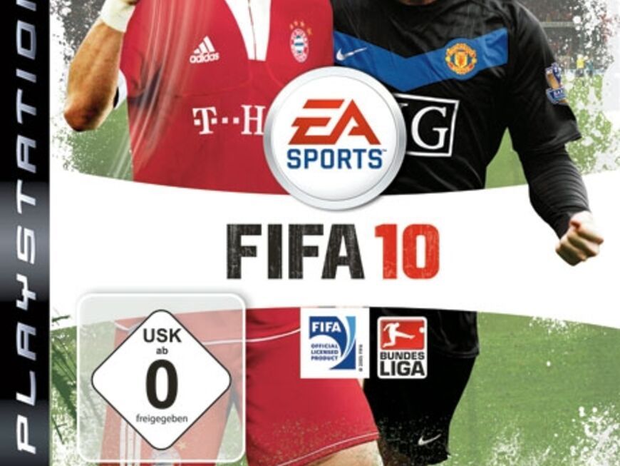 Für Fußballfans: Video-Sportspiel  FIFA 10 für alle gängigen Konsolen, ab 39,99 Euro