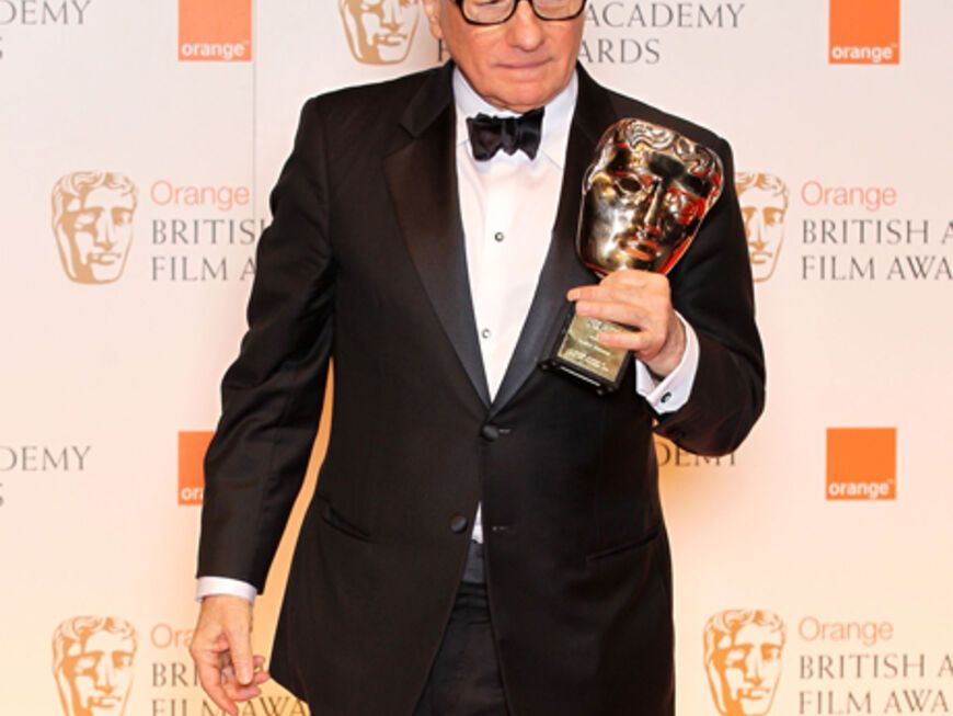 Regisseur Martin Scorsese bekam einen Preis für sein Werk "Hugo Cabret"