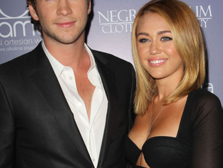 Miley Cyrus und ihr Schatz Liam Hemsworth