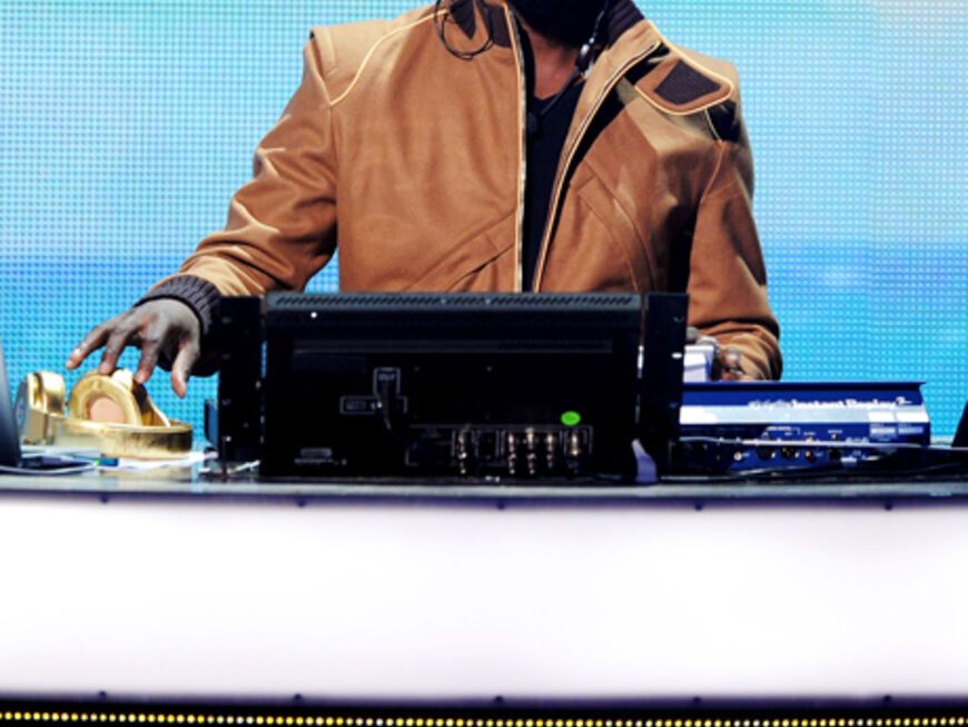 will.i.am an den Turntables