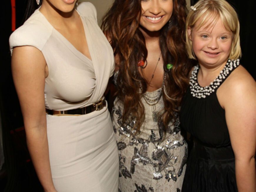 Kim Kardashian, Demi Lovato, Lauren Potter