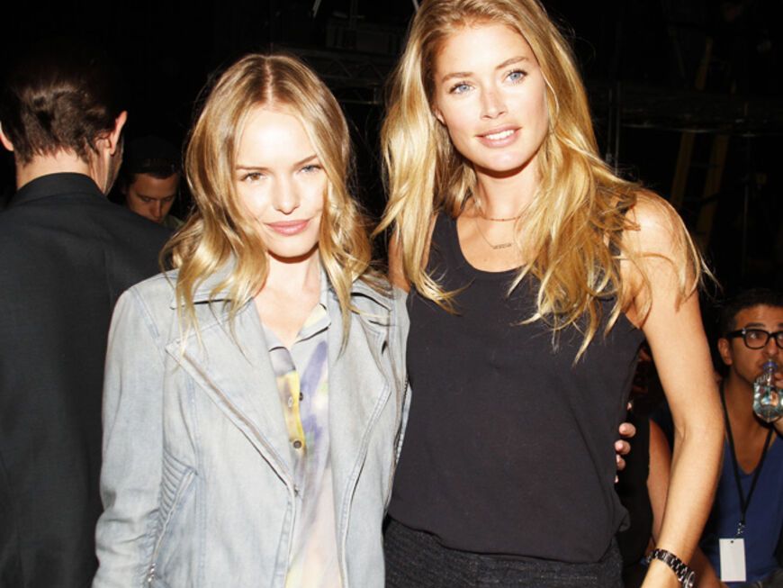 Eine schöner als die andere:´ Doutzen Kroes (r.) und Kate Bosworth