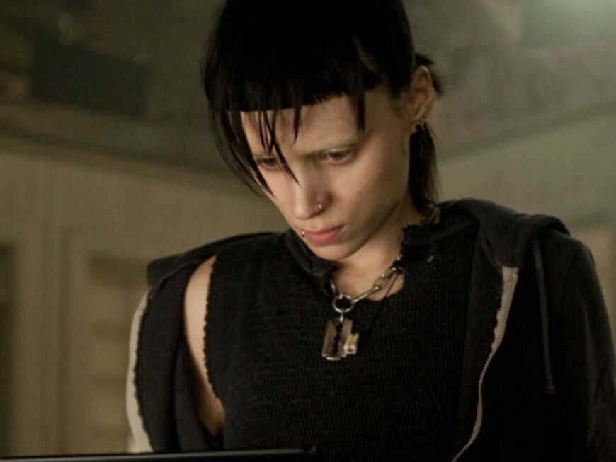 Rooney Mara als Computer-Hackerin Rolle "Lisbeth Sander"