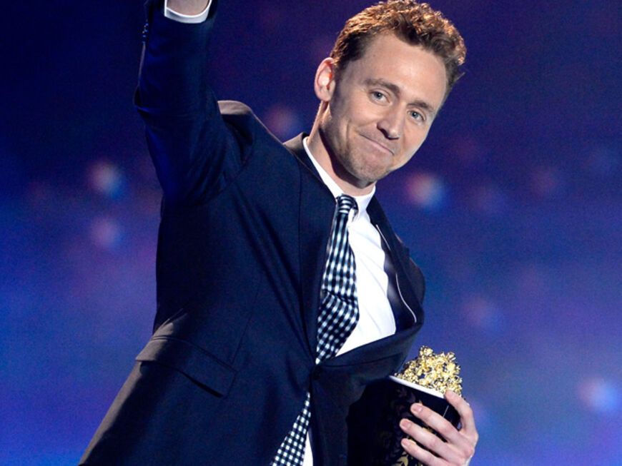 Tom Hiddleston ("The Avengers") freute sich über die Auszeichnung in der Kategorie "Bester Kampf"