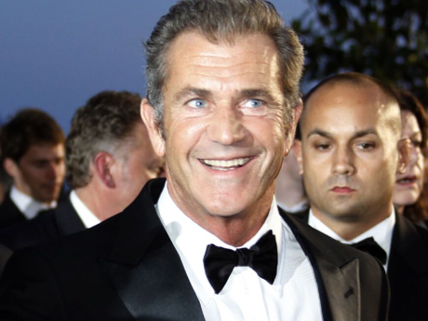 Mel Gibson ist in Cannes angekommen: Der Hollywood-Star kam zur Premiere von "The Beaver"
