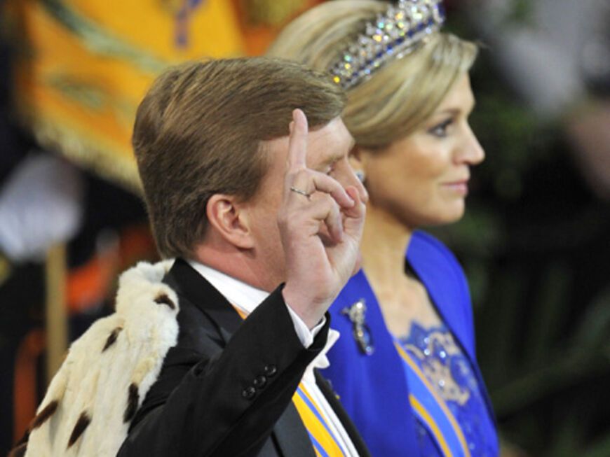 König Willem-Alexander legt seinen Amtseid ab