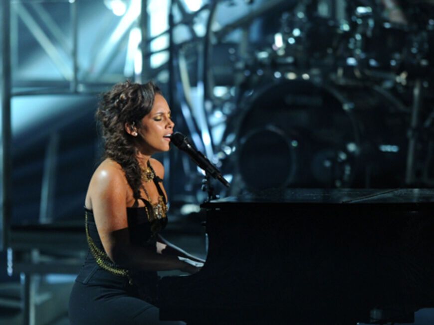 Wow: Alicia Keys bezauberte am Klavier