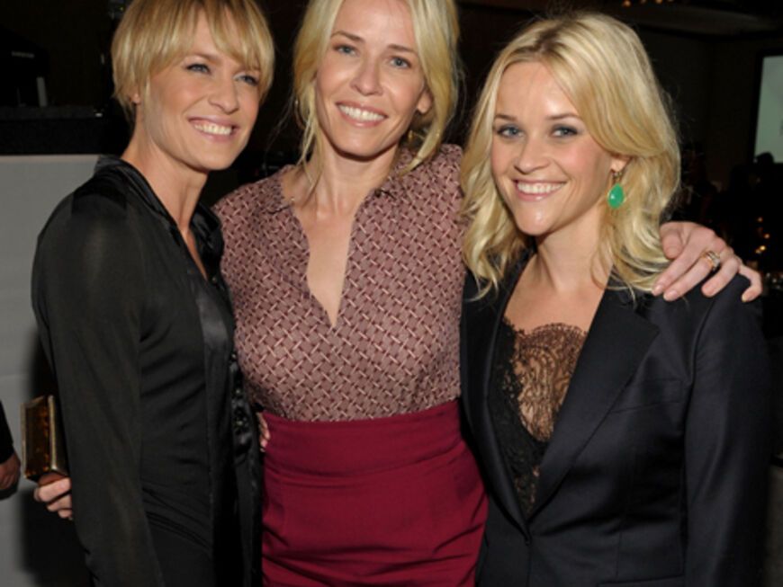 Robin Wright, Chelsea Handler und Reese Witherspoon