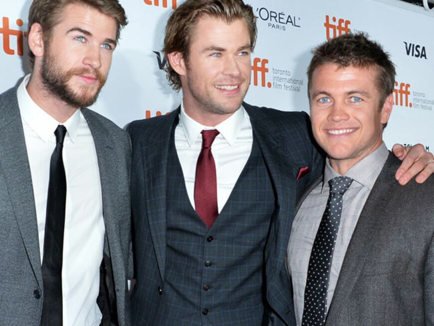 Man, sehen die gut aus! Die Hemsworth-Brüder: Liam, Chris und Luke Hemsworth