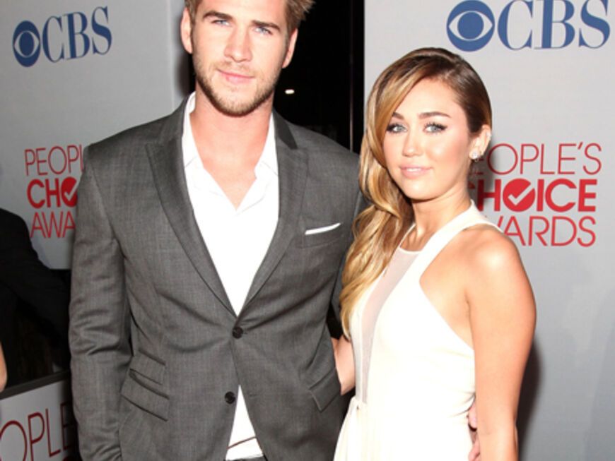 Endlich wieder vereint: Schauspieler Liam Hemsworth und Miley Cyrus feierten im letzten Jahr in Liebes-Comeback