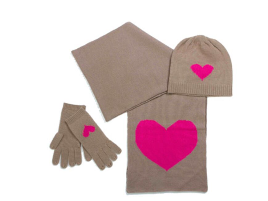 Wunderschönes Set aus Mütze, Schal und Handschuhen von Codello, ca. 150 Euro