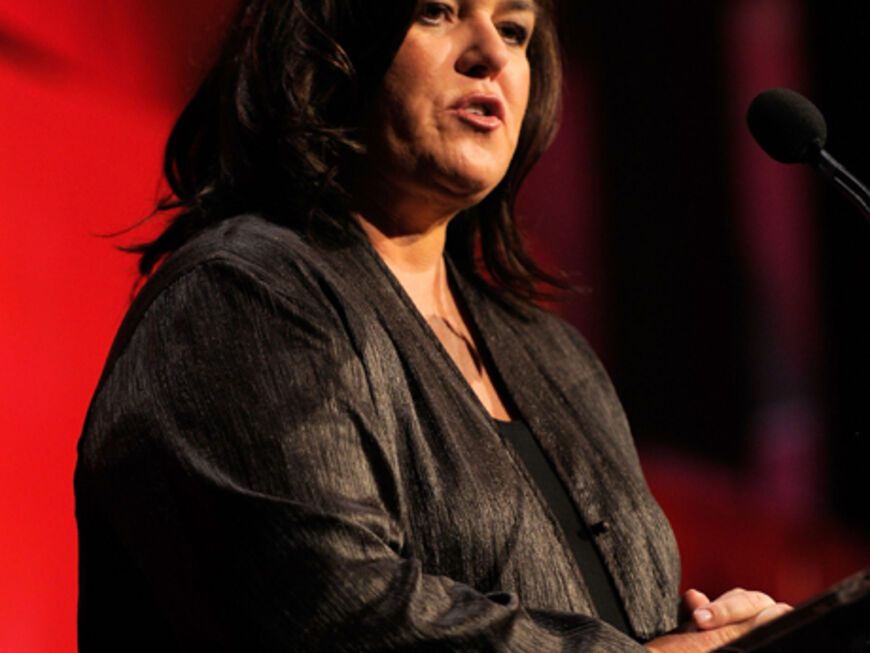 Stand-up-Comedian Rosie O'Donnell hielt eine Rede