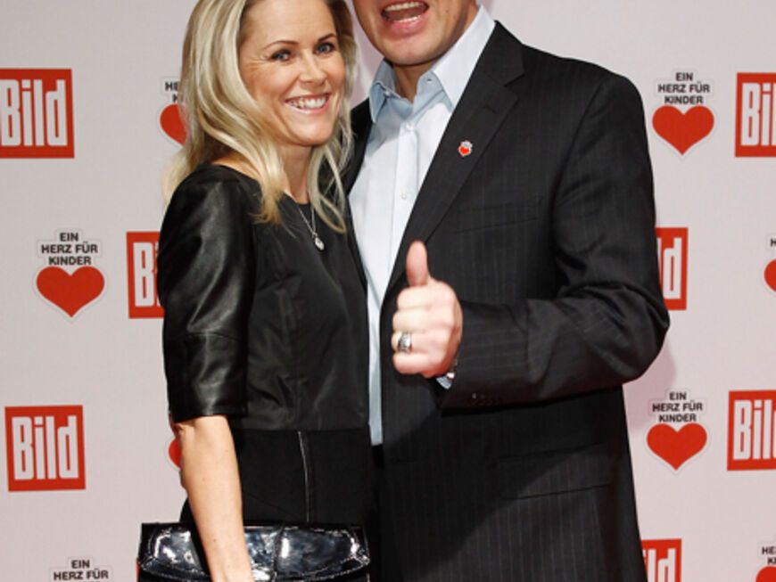 Ex-Boxer Axel Schulz mit Ehefrau Patrizia