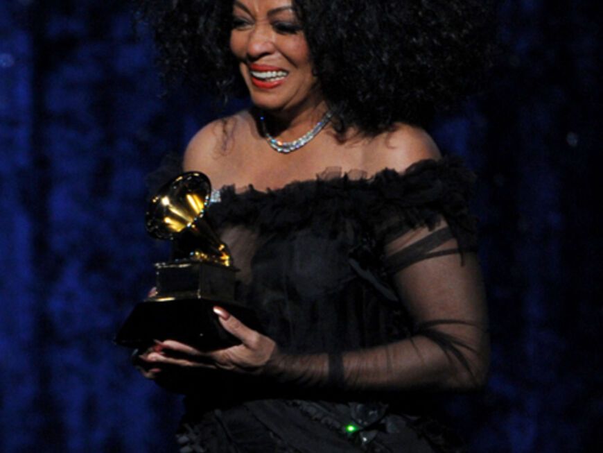 Diana Ross freute sich über einen Grammy für ihr Lebenswerk