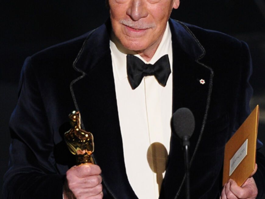 Christopher Plummer ("Beginners") wurde bester Nebendarsteller und ist mit seinen 82 Jahren der bisher älteste Gewinner in dieser Kategorie