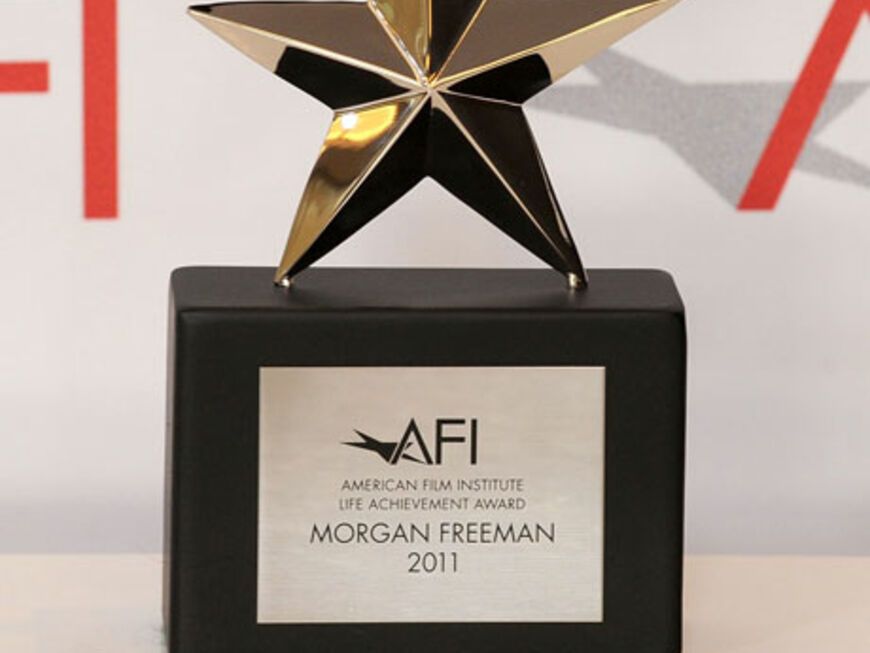 Den AFI Live Achievement Award durfte dieses Jahr Morgan Freeman mit nach Hause nehmen