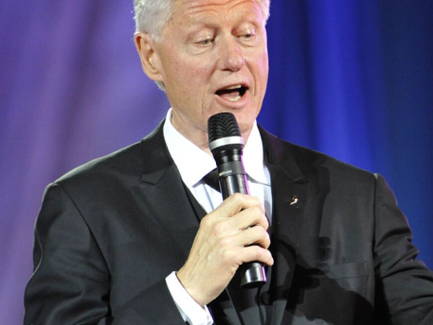Bill Clinton zu Gast in Wien: Fast jährlich reist der ehemalige US-Präsident zu diesem Event in die österreichische Hauptstadt