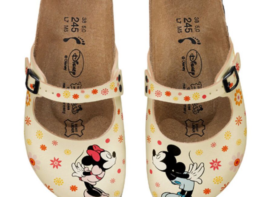 Mickey und Minnie in Love! Schuhe von Birki's, ca. 60 Euro