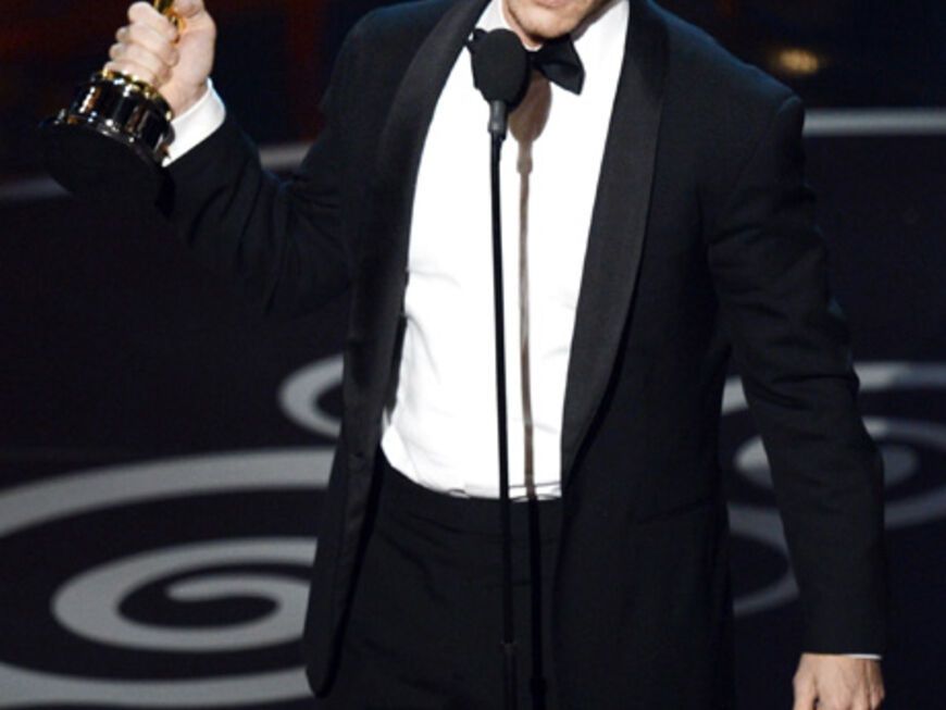 Chris Terrio gewinnt den Oscar für "Bestes adaptiertes Drehbuch" für "Argo"