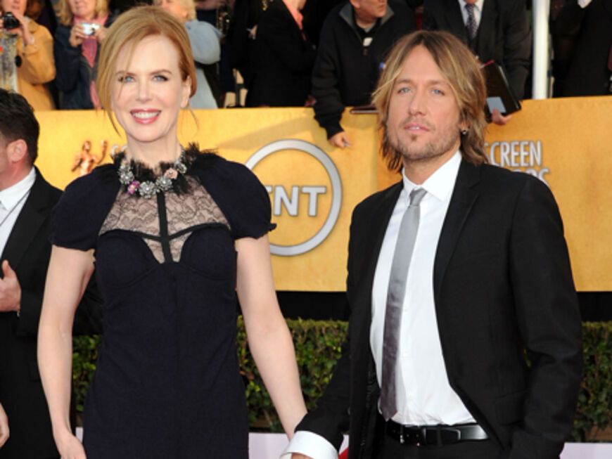 Turtel-Pärchen Nummer eins auf dem roten Teppich: Nicole Kidman und Keith Urban