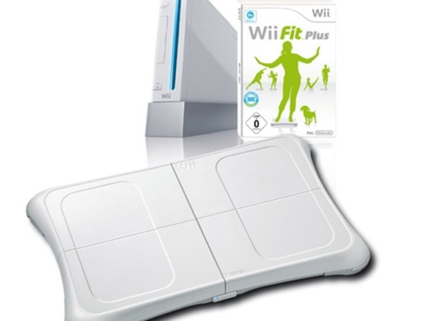 Der Personal-Trainer für zu Hause: Wii Fit Plus mit Balance Board. Von Nintendo, ab 99,99 Euro