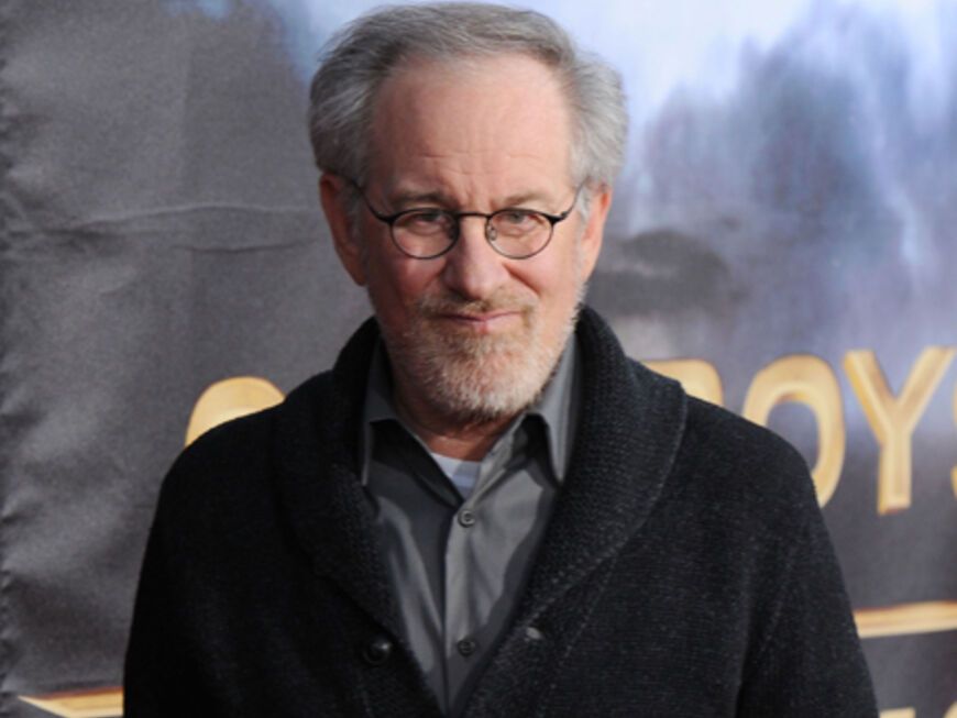 Star-Regisseur und Co-Produzent Steven Spielberg kam ebenfalls nach San Diego, um seinen neuen Film zu promoten
