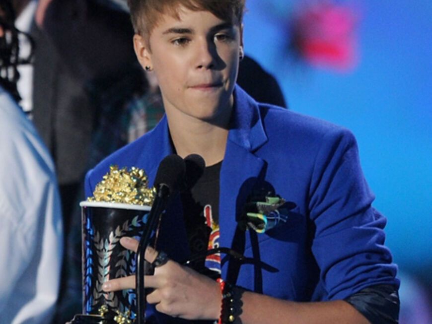 Justin Bieber bekam den Preis für den atemberaubendsten Moment