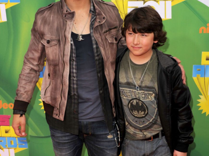Joe Jonas kam mit seinem jüngeren Bruder Frankie