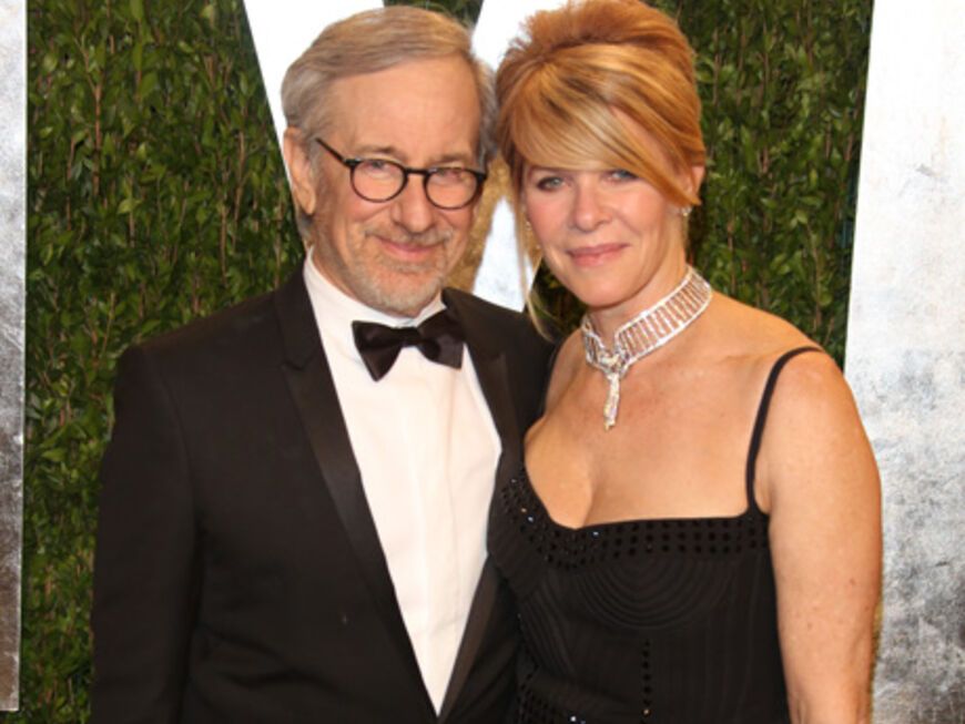 US-Regisseur Steven Spielberg mit Ehefrau Kate Capshaw