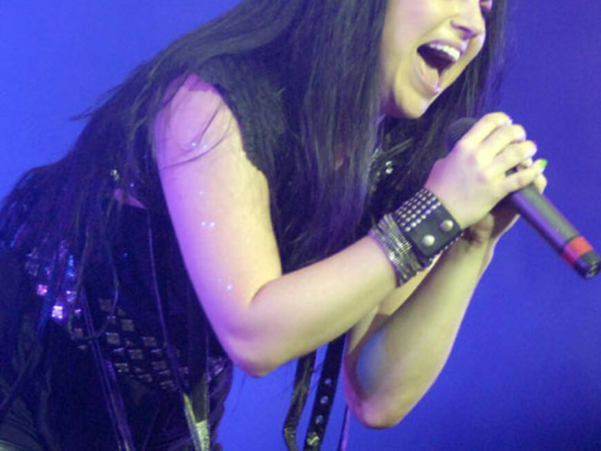 Die Sängerin schaffte den Durchbruch mit ihrer Alternative-Rock-Band Evanescence